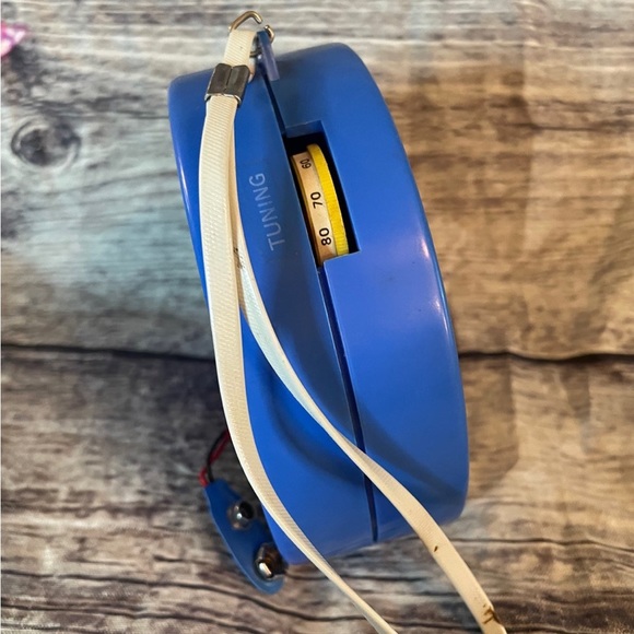 Vintage 1983 Care Bears Playtime Products, Inc. Blue AM RADIO TENDERHEART Bear - Picture 6 of 13